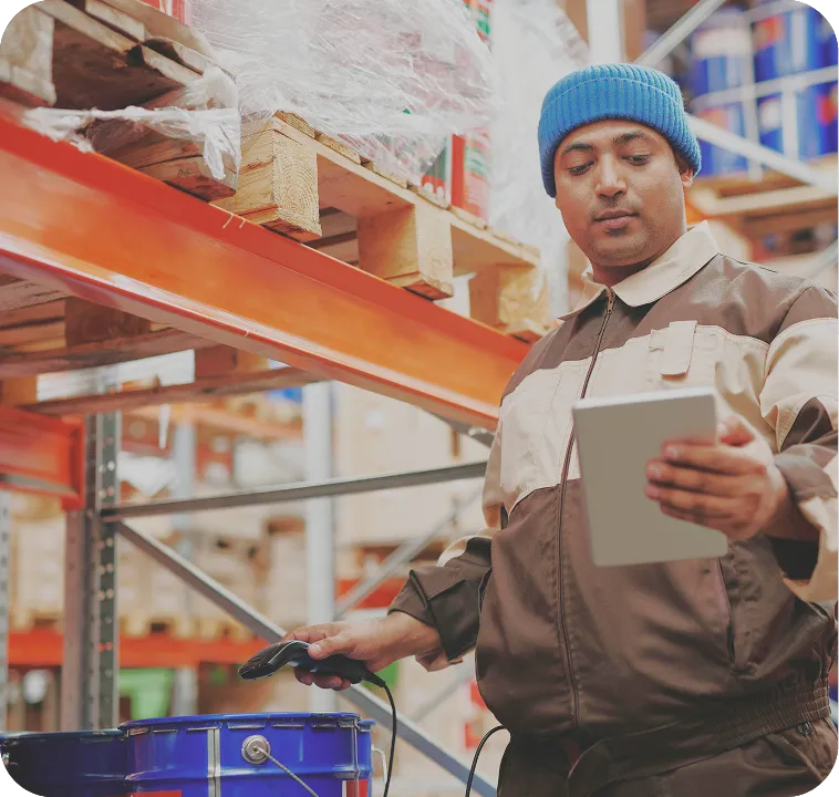 Warehouse and logistics operations.